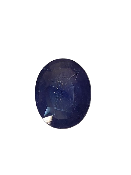 Blue Sapphire Oval Stone From Madagascar 4.13 Carats 10.66 X 7.77 X5.24 mm - Image 2